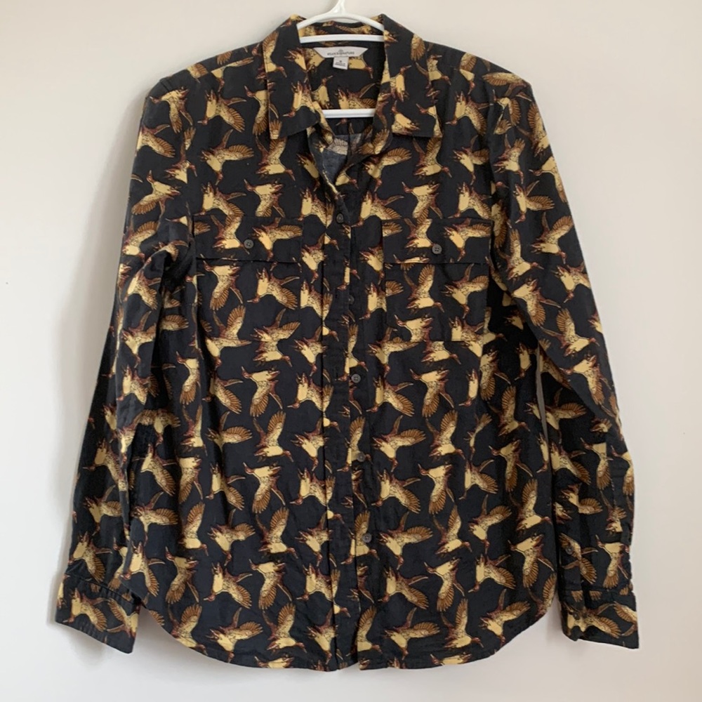LL Bean signature flannel shirt